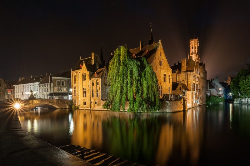 Night Photography Bruge