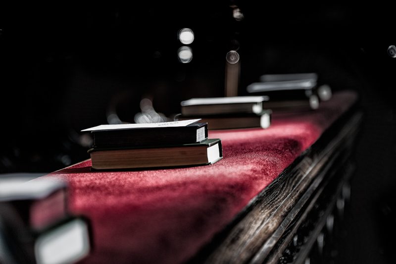 still life prayer books