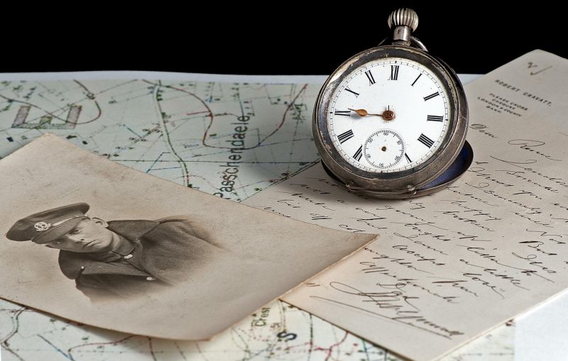 still life, watch, map, photo