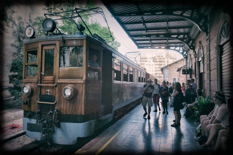 travel, Train, Palma de mallorca