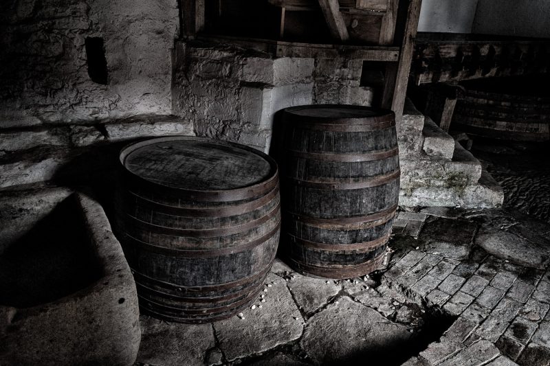 Project, Lacock Abbey, barrels