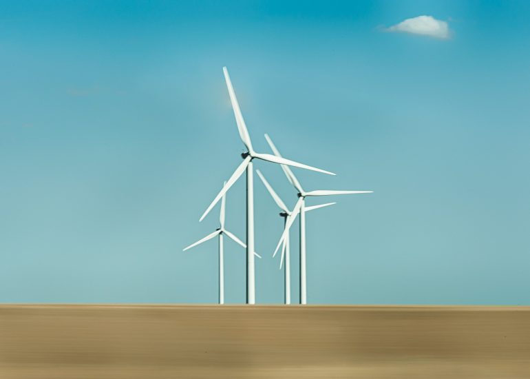Wind Turbines, France, landscape
