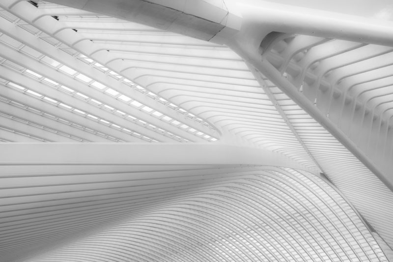 architectural image of Liege station, Belgium