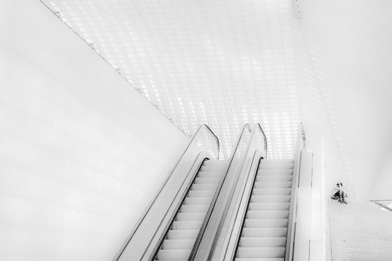architectural image of Liege station, Belgium