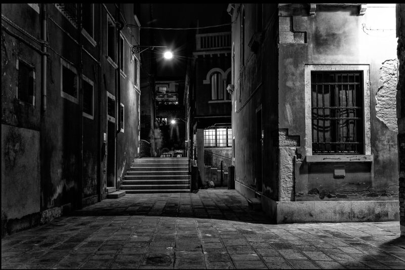 night, venice